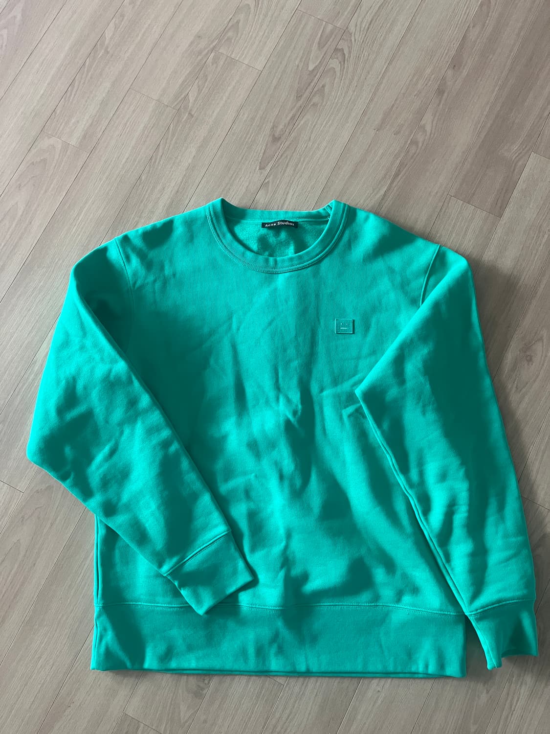 아크네스튜디오 페어뷰 맨투맨 그린 XL 상품이미지6