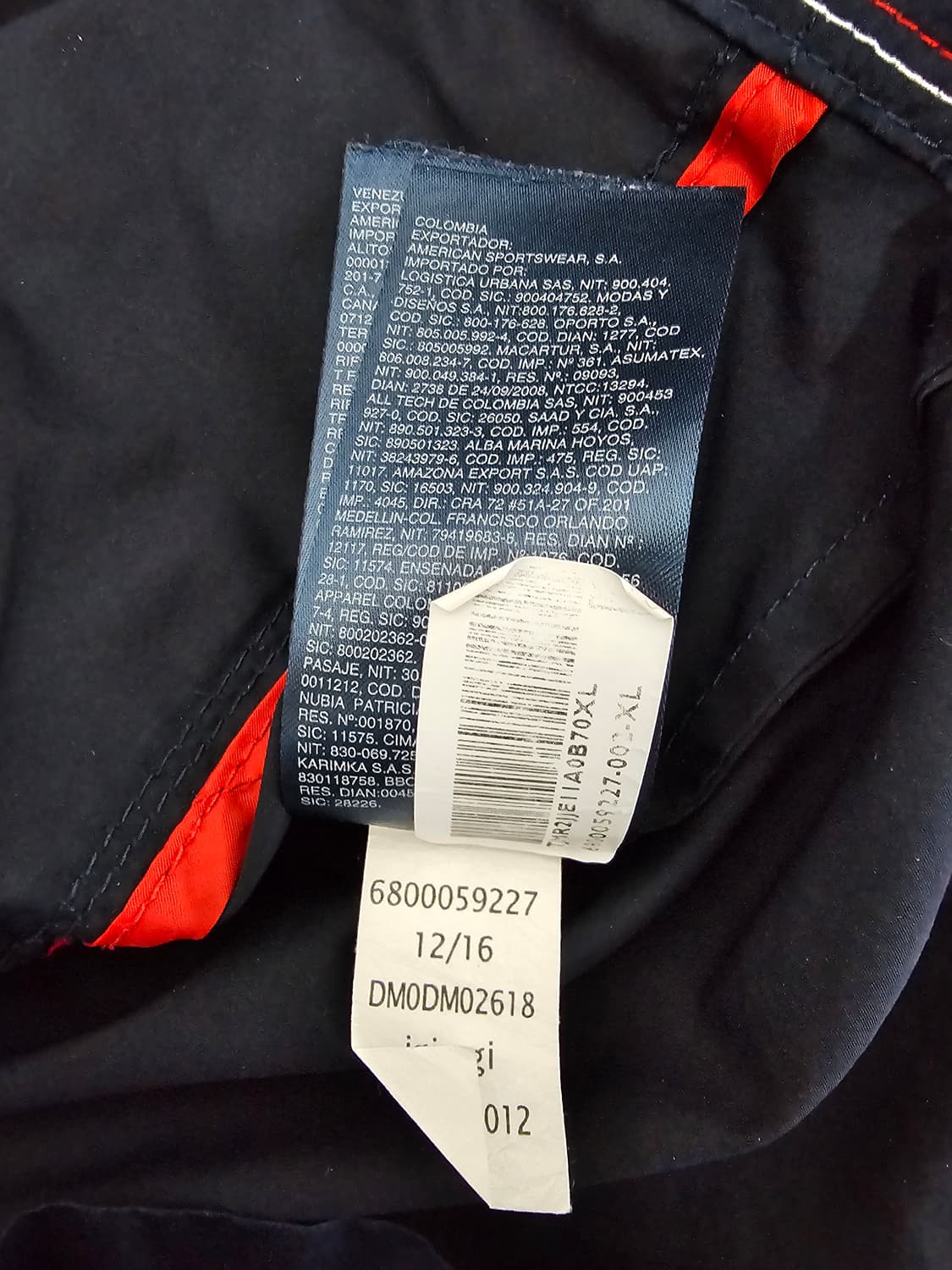 타미힐피거 후드 바람막이 XL 상품이미지4