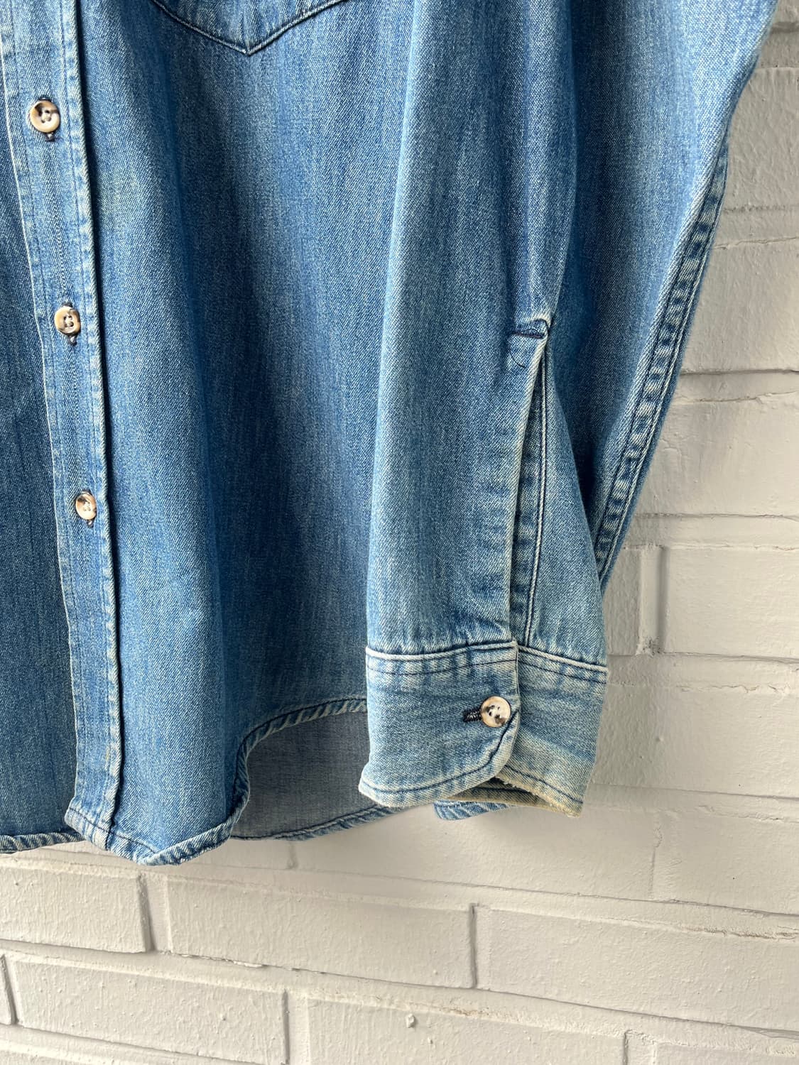 90's Prentiss denim shirt (made in USA) 상품이미지3