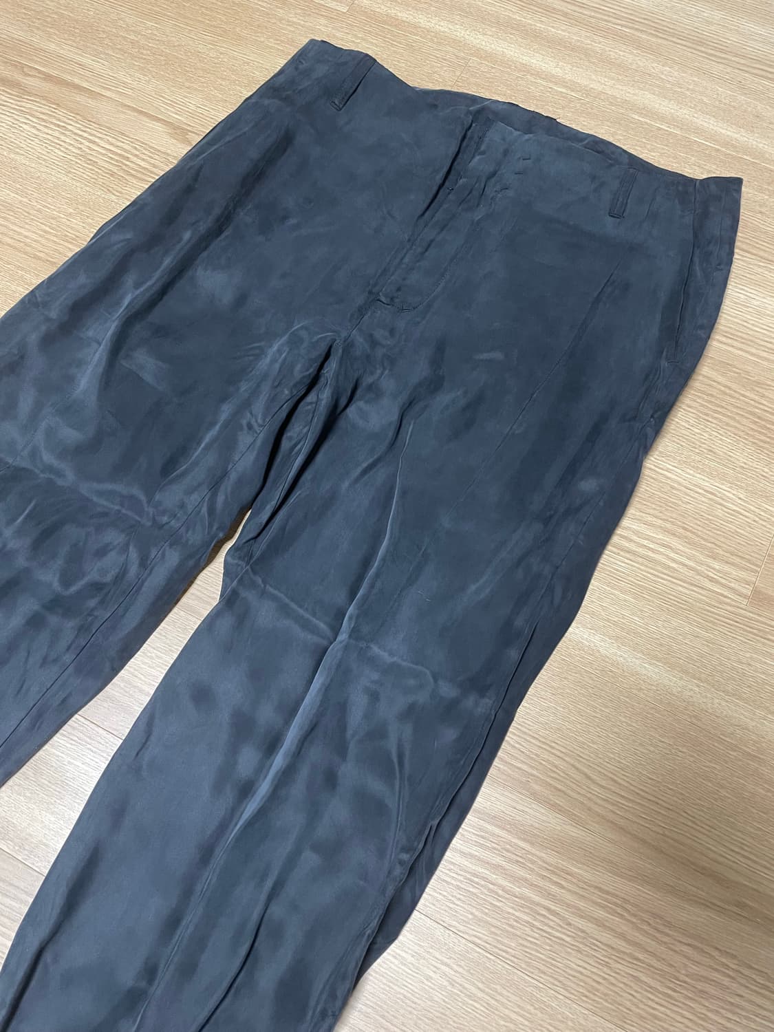 [2] Bordr DART TROUSERS (BLACK CUPRO) 상품이미지2
