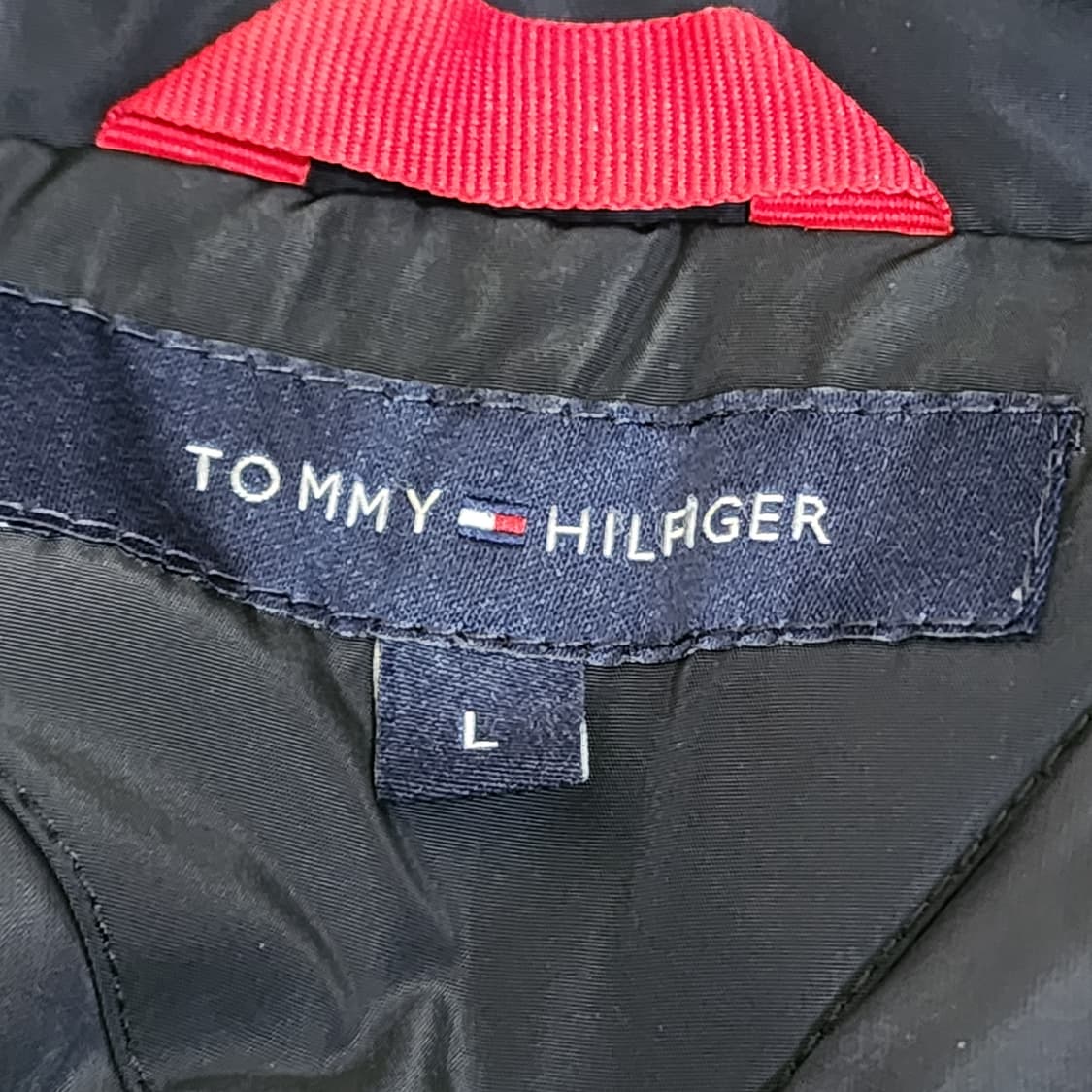 [L] 타미힐피거 패딩 점퍼 (블랙) 상품이미지4