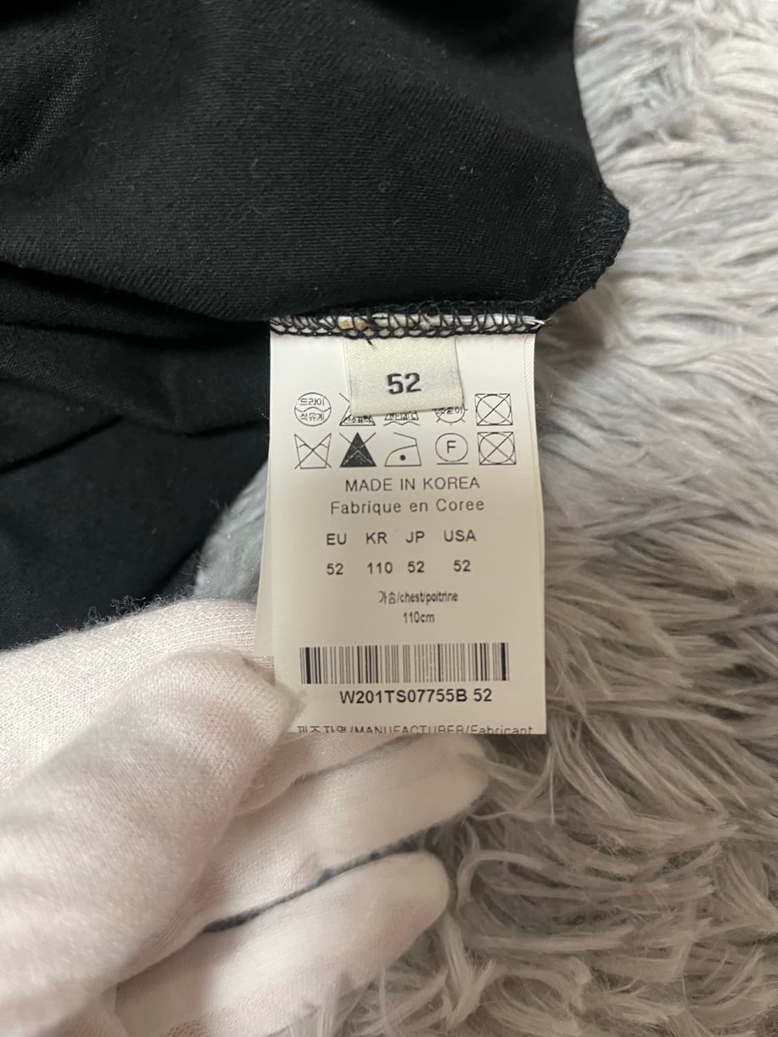 [19ss/52size] 우영미 백로고 반팔 상품이미지5