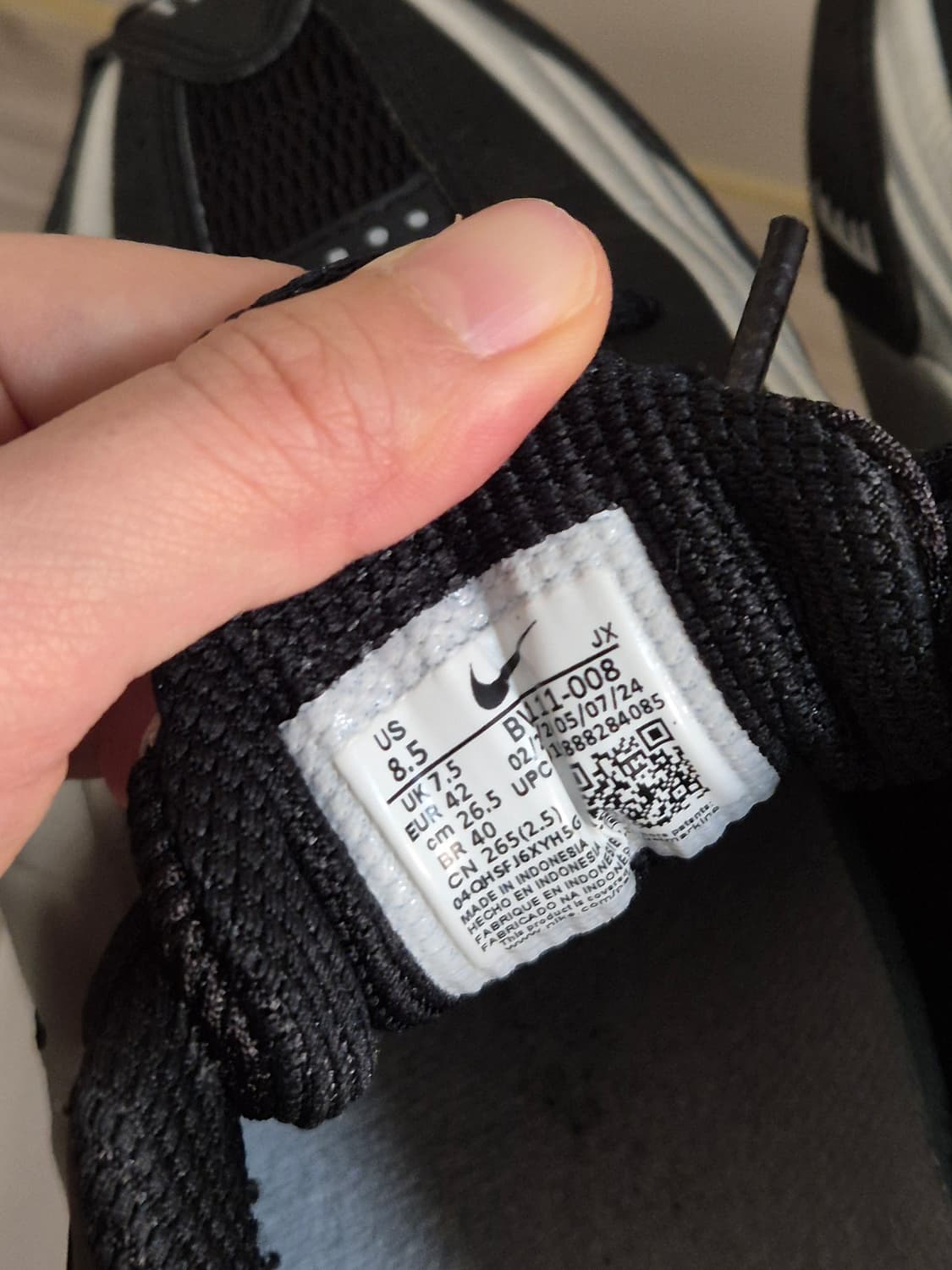 나이키 샥스 R4 메탈릭 실버 레드 265 상품이미지3