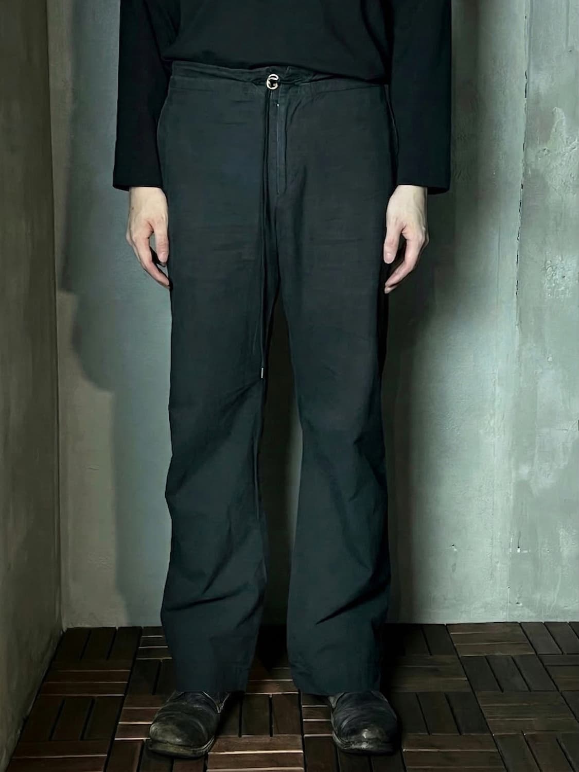 더 비리디안 페이퍼 코튼 팬츠 상품이미지2