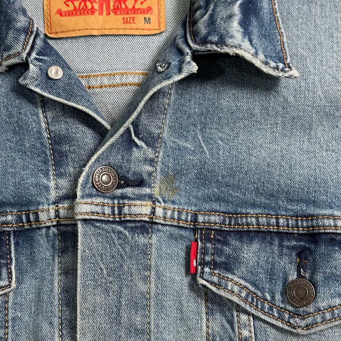 리바이스 연청 데님 트러커 자켓  상품이미지3