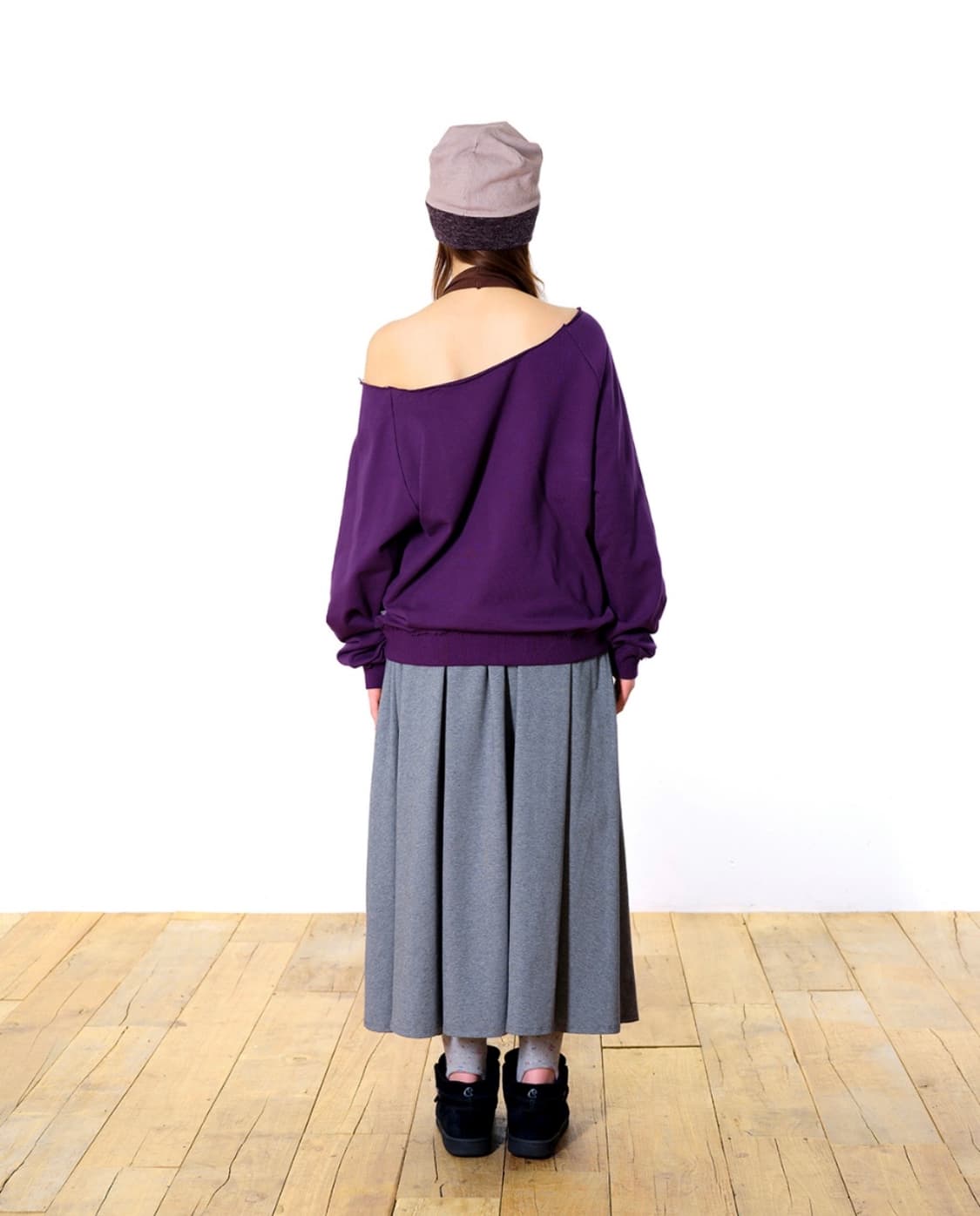 코이세이오038) Off-Shoulder Sweatshirt PP M 상품이미지5