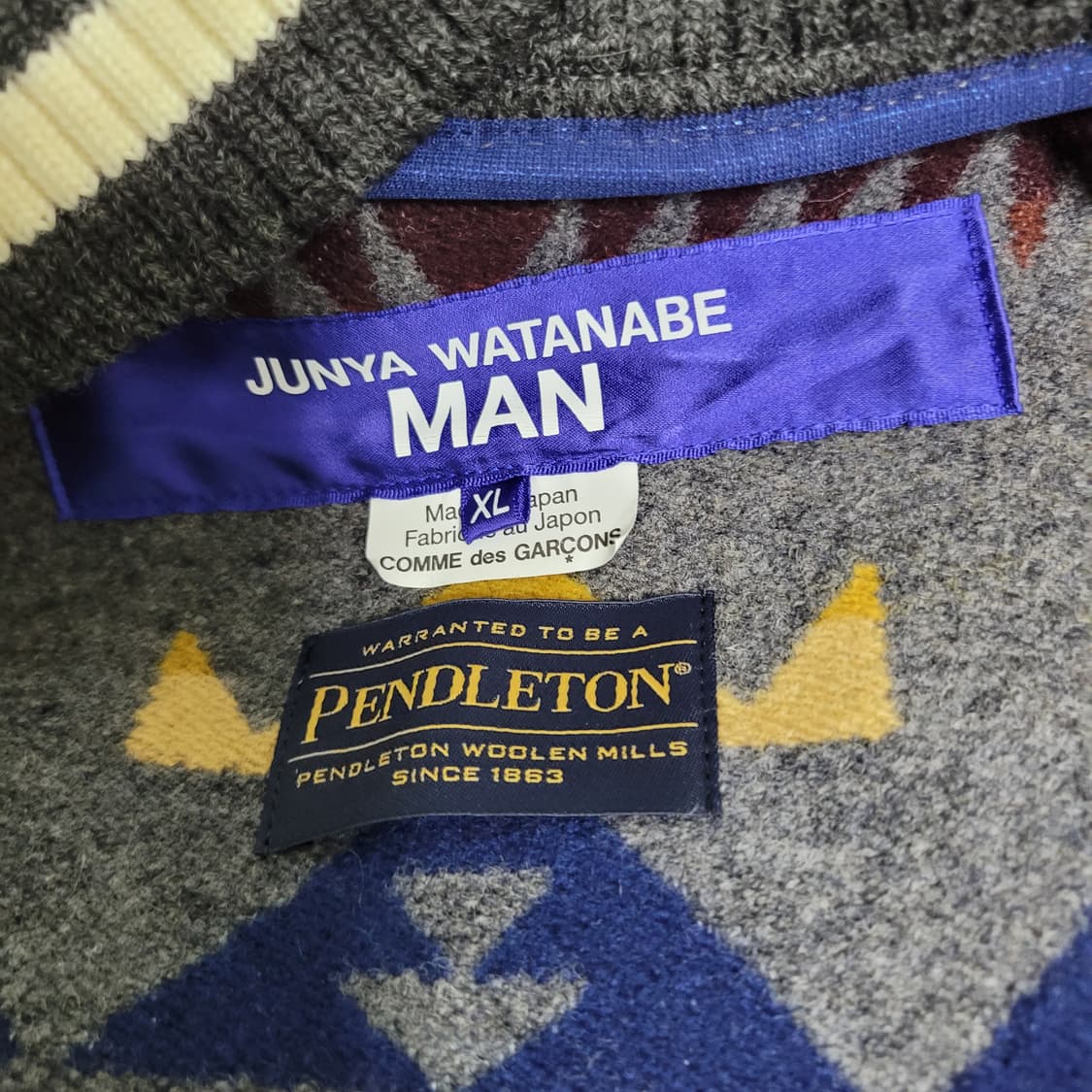 준야와타나베 펜들턴봄버자켓  상품이미지1