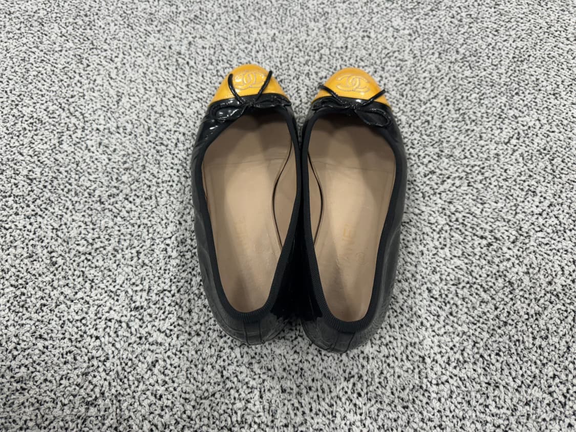 샤넬 페이던트 발레리나 플랫슈즈 상품이미지3