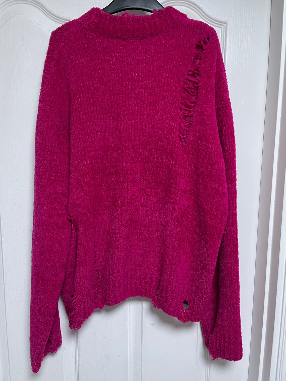 [F] 스탠드얼론 핑크 디스트 니트 상품이미지2