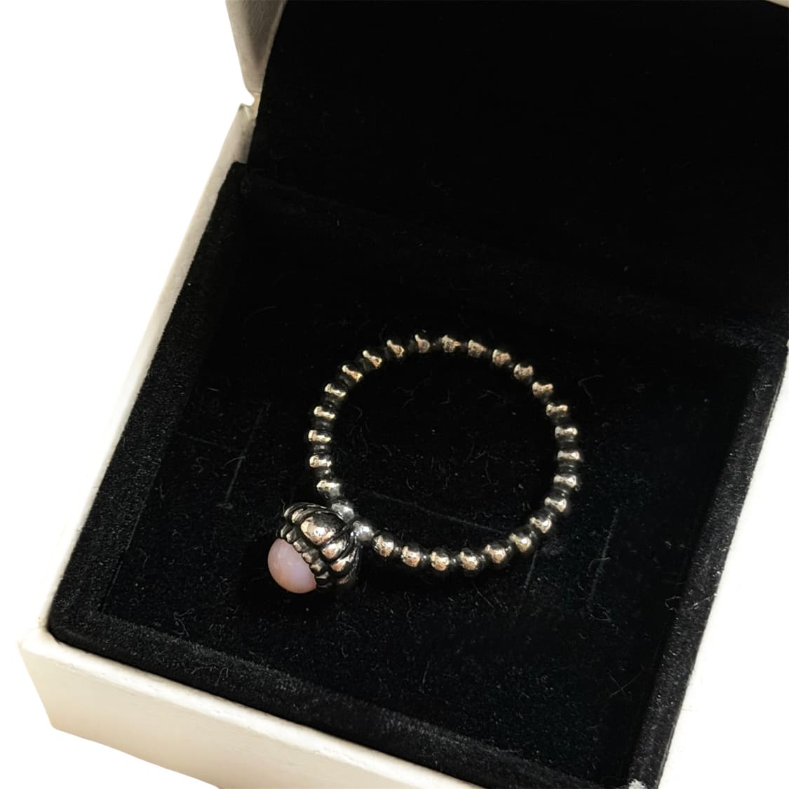 10s 판도라 구 탄생석 반지 (10월 핑크 오팔) 상품이미지7