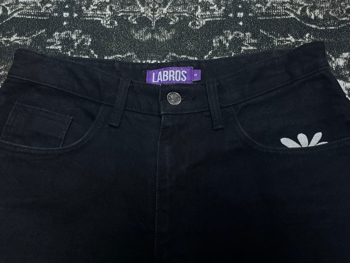 LABROS 스마일 데이지 배기 진 S 상품이미지3