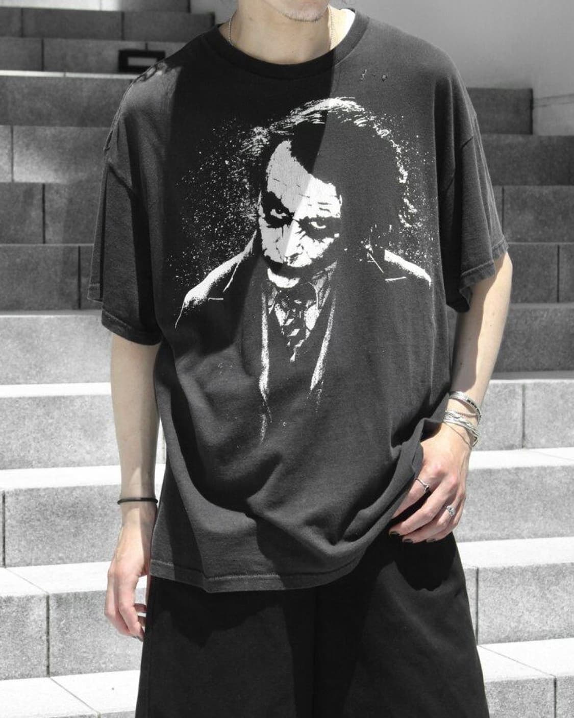 00‘s 다크나이트 조커 무비 프로모 빈티지 반팔 티셔츠 XL 상품이미지8
