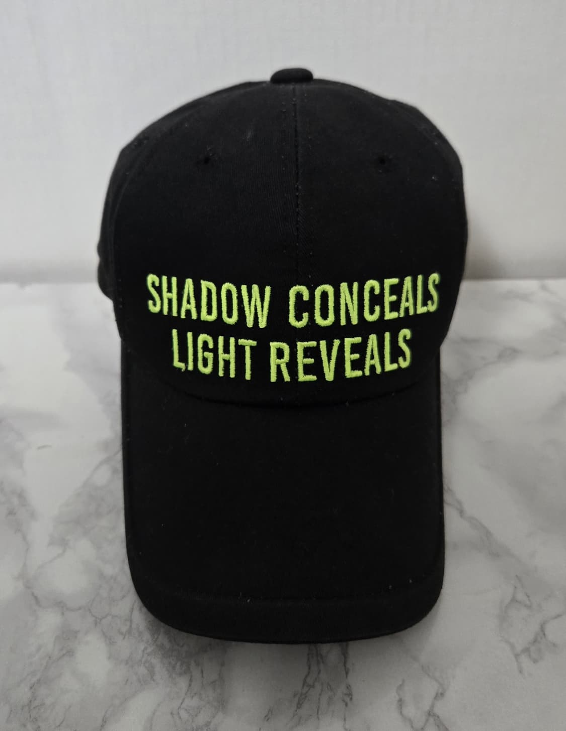 준지 쉐도우 레터링 볼캡 상품이미지1