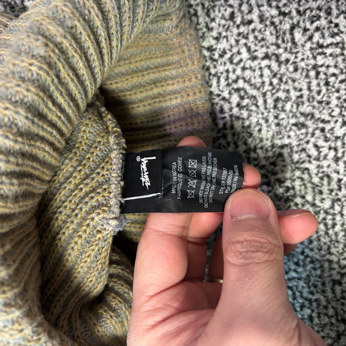 스투시 투톤 비니 상품이미지3