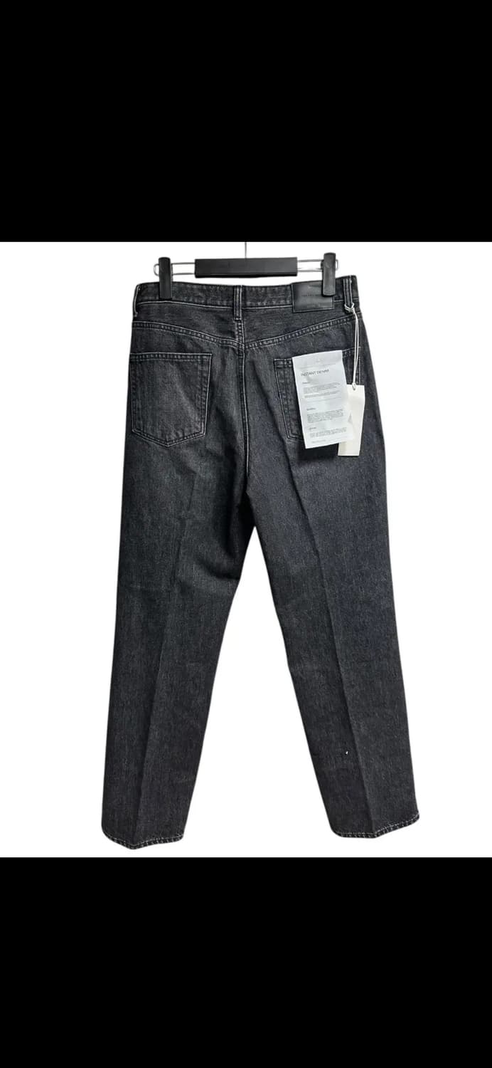 브랜디드 인스턴트 데님 블랙 워싱 레귤러핏 데님팬츠 30size 새상품 상품이미지6