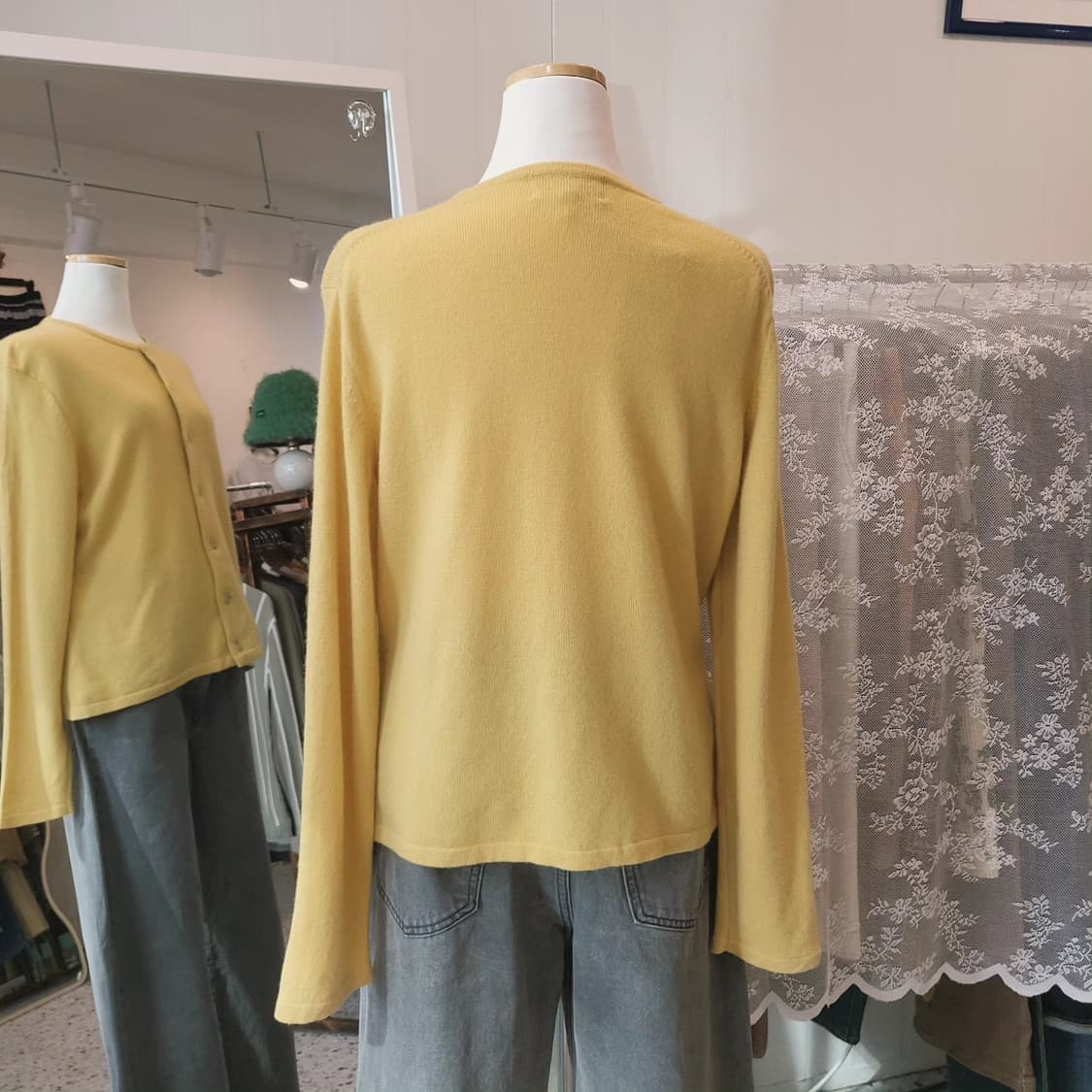 Vivid Cashmere 캐시미어100 가디건 상품이미지9