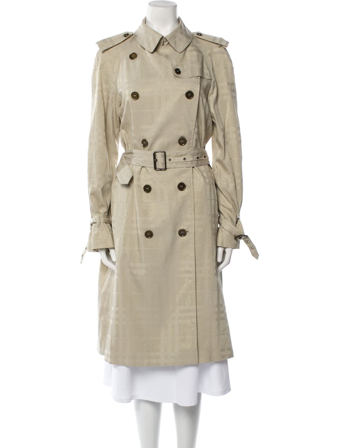 BURBERRY LONDON 버버리런던 체크 트렌치코트 상품이미지1