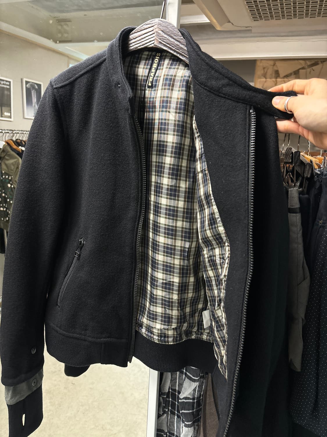 Frapbois 울 라이더 자켓 상품이미지8