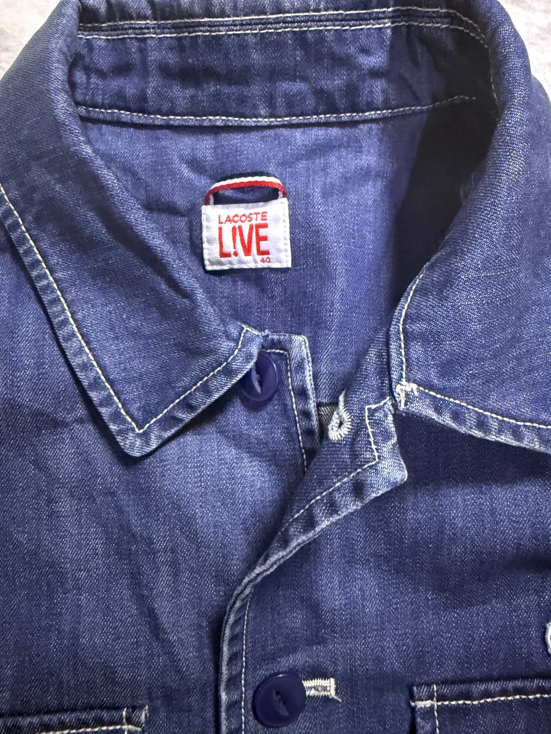 라코스테 데님자켓  상품이미지2