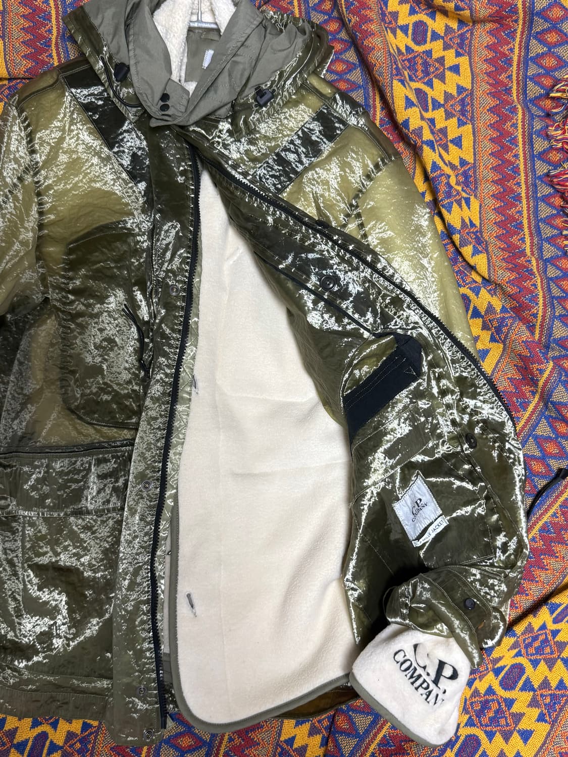 C.p company kan d 양털 자켓 상품이미지5