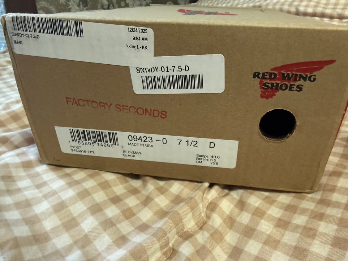 레드윙 백맨 9423 블랙 엑스칼리버 상품이미지8