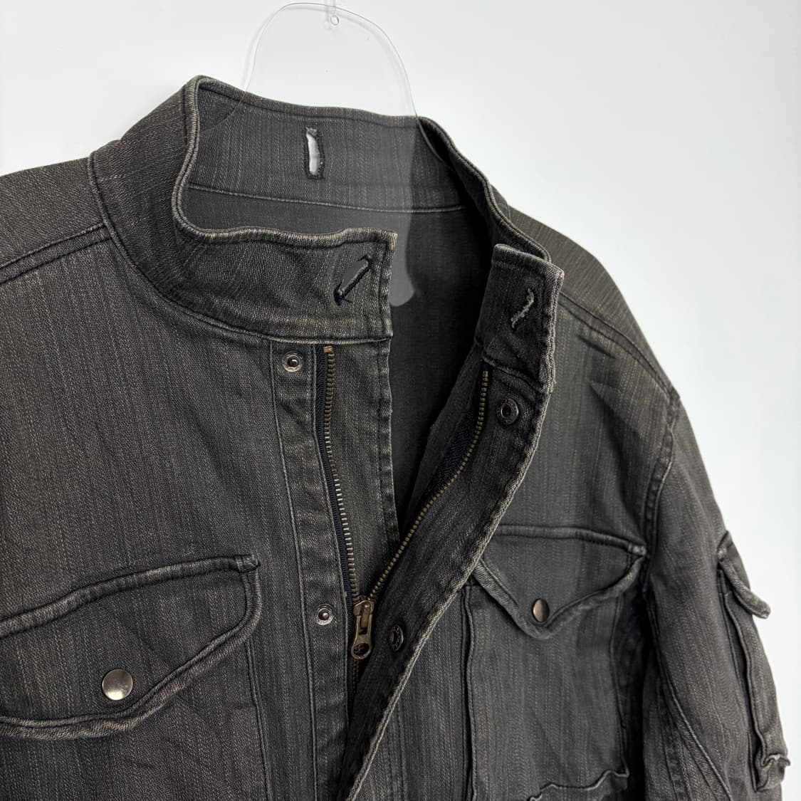 Albe 빈티지 패턴 포켓 자켓 상품이미지2