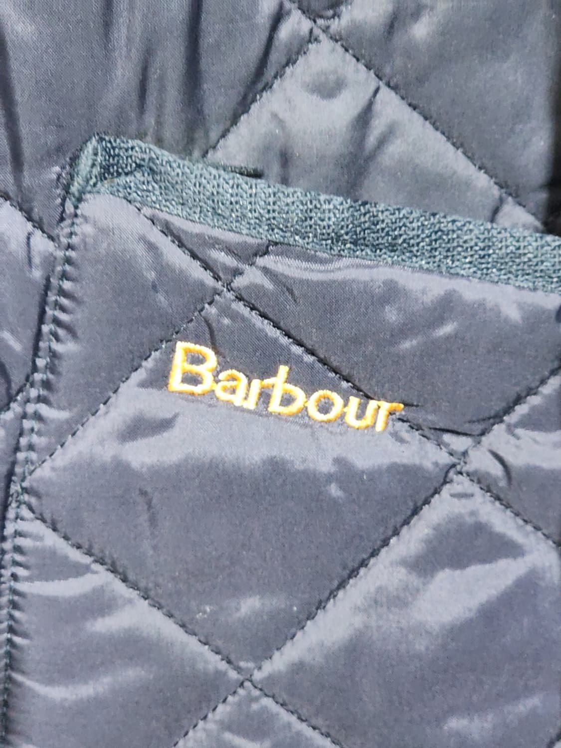 (L) 바버 퀼팅자켓 네이비 누빔점퍼 캐주얼 퀄팅자켓 상품이미지3