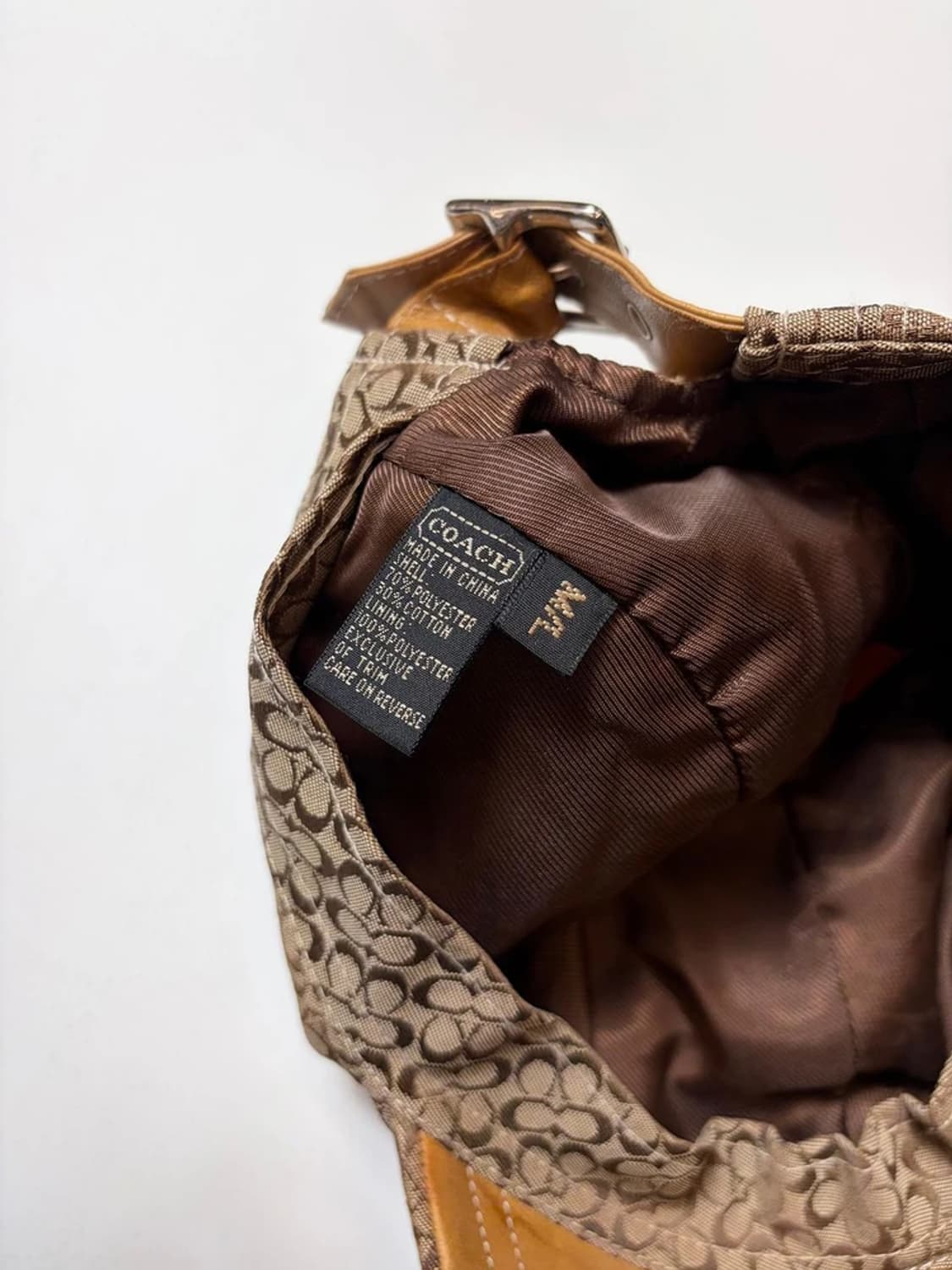 코치 Coach 시그니처 자카드 베이스 볼캡 Q1485 상품이미지7