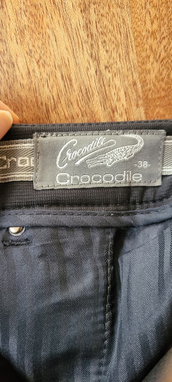 (남성38인치) 크로커다일 바지(기모) 상품이미지5