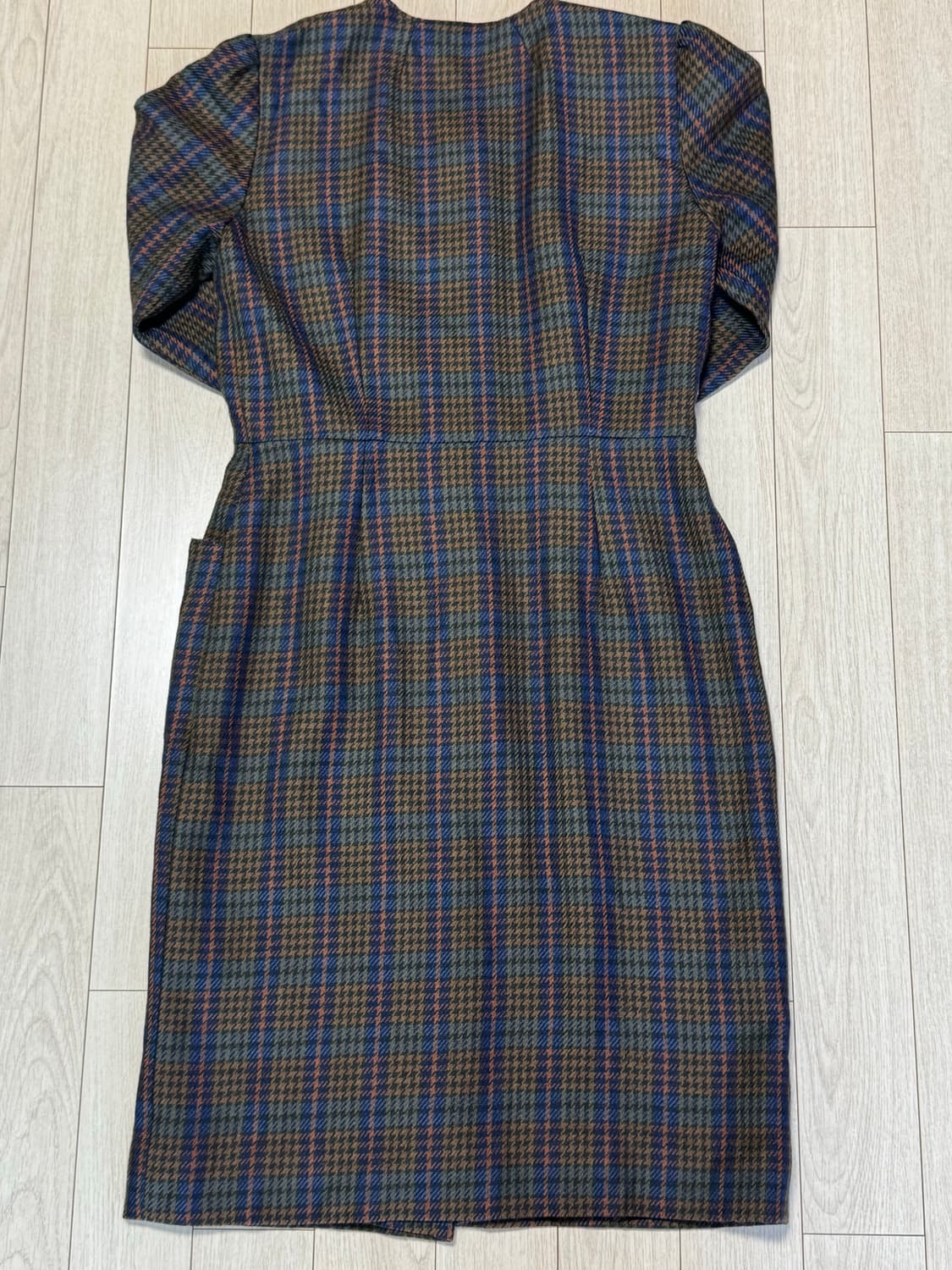 JPN Vintage 체크원피스 상품이미지8