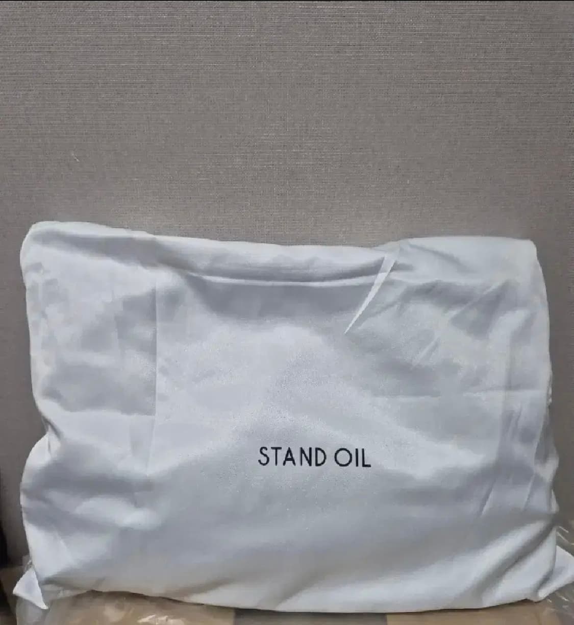 STAND OIL 스탠드오일 머쉬백 블랙 새상품 상품이미지5