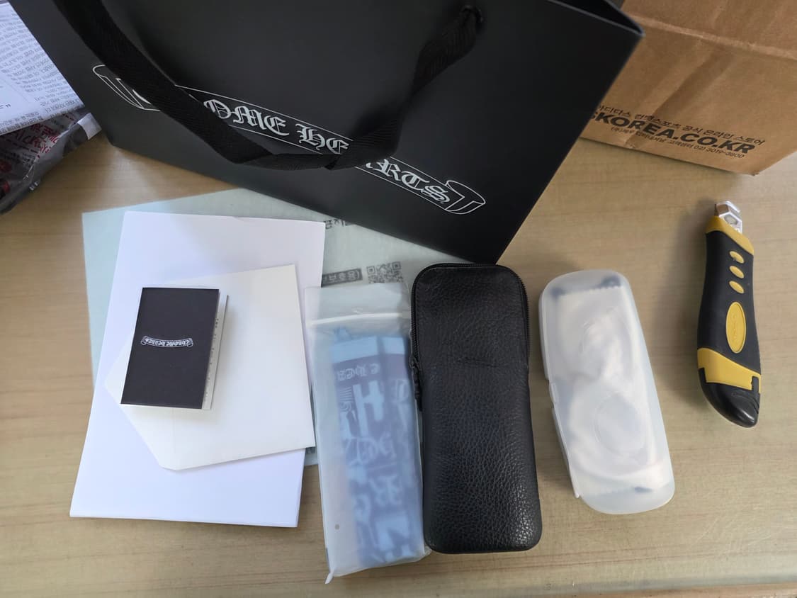 크롬하츠 콕스어커 블랙 실버 (오사카 24년 7월 구매) 상품이미지1