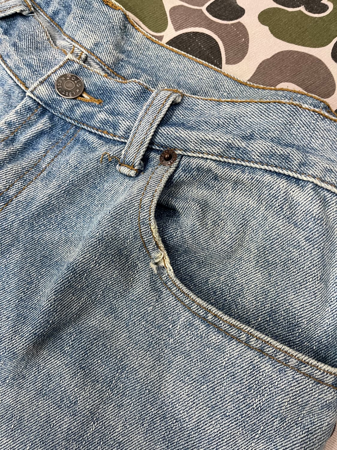 폴로랄프로렌 데님팬츠 Made in MEXICO 상품이미지4