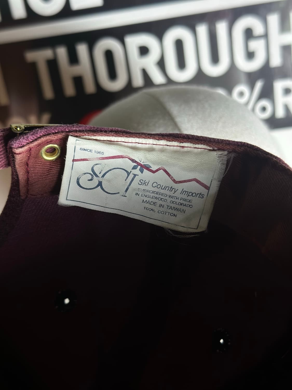 90s IBM 빈티지 모자 상품이미지4