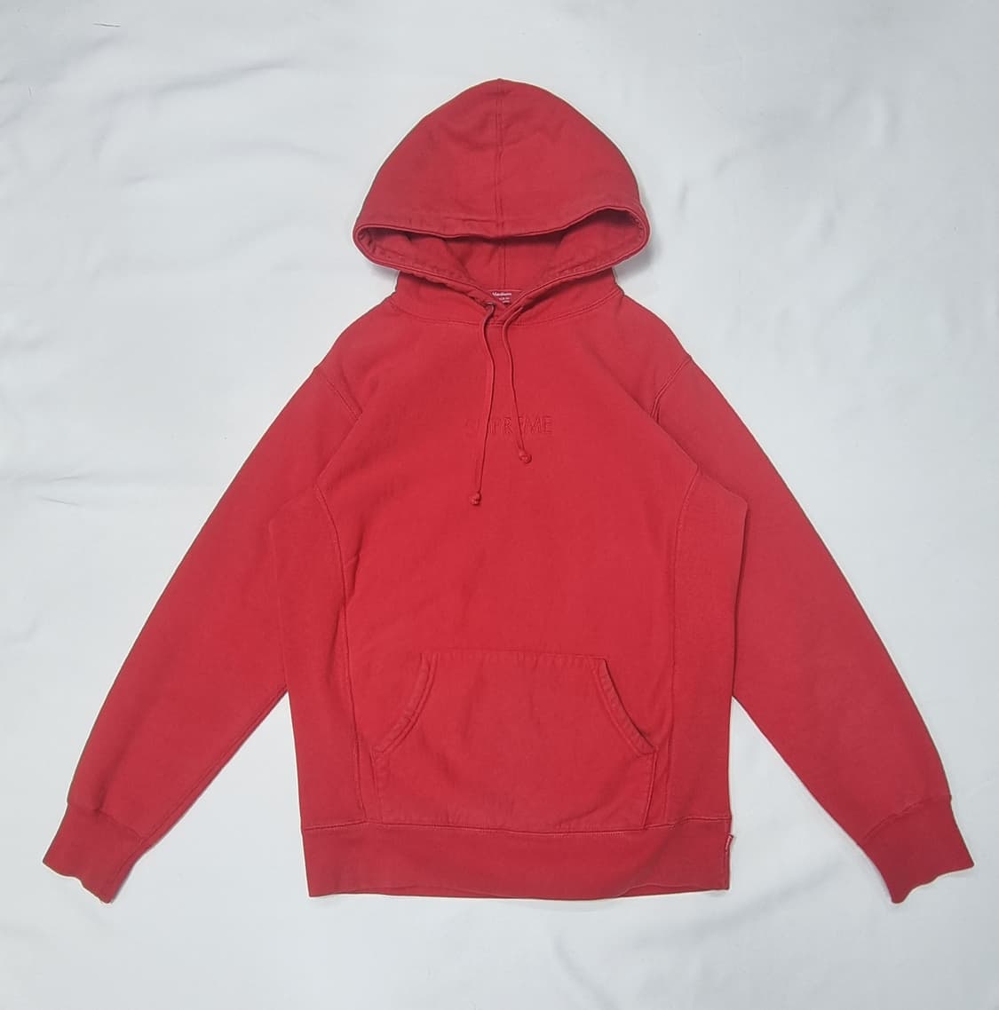 슈프림 레드 로고 후드 M _ 남성 상품이미지1
