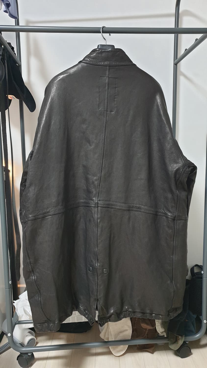 블랙아웃 가죽 피쉬테일 상품이미지3