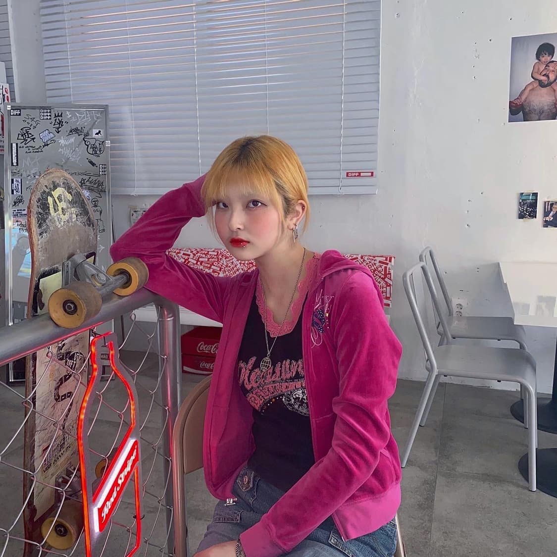 폼 미친 키치 하이틴 나시  상품이미지2