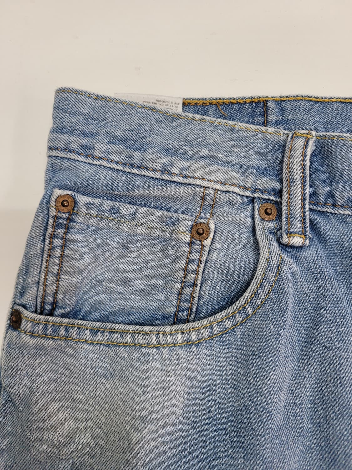 LEVI'S 리바이스 569 데님 버뮤다 반바지 / 남 34 연청
 상품이미지7