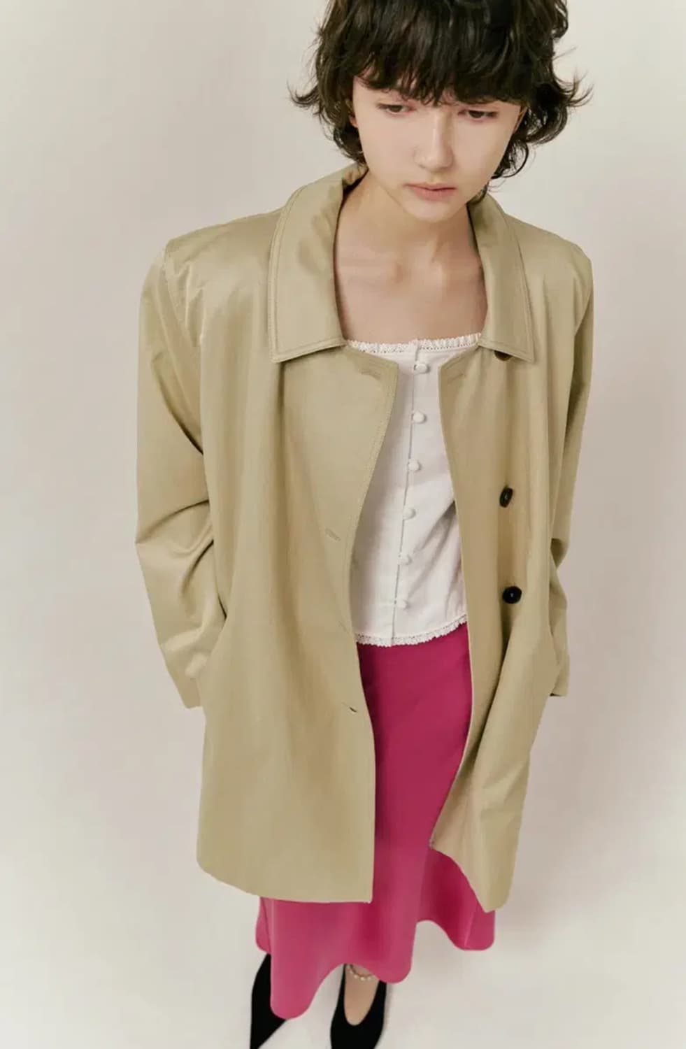 오버듀플레어 specially half trench coat 상품이미지5