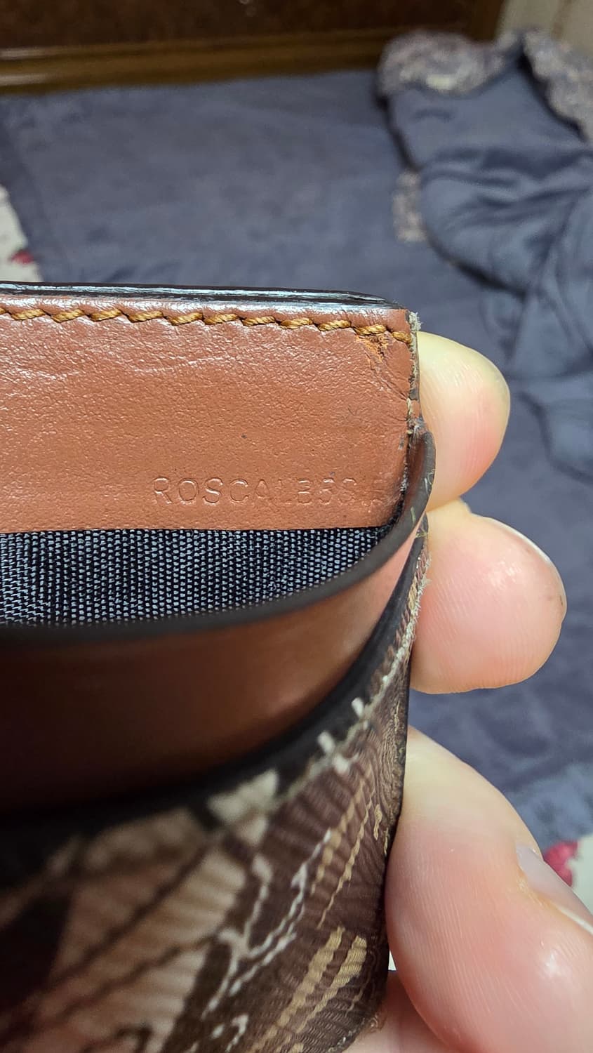 (정품) 버버리 모노그램 스트라이프 E 캔버스/카드지갑/남녀공용/개인 상품이미지5