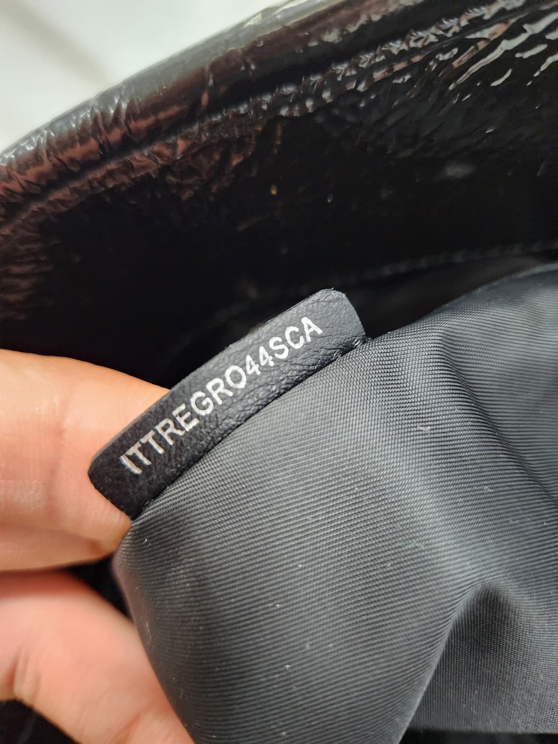 (OS)버버리 체크 페이던트 레더 토드백 상품이미지10