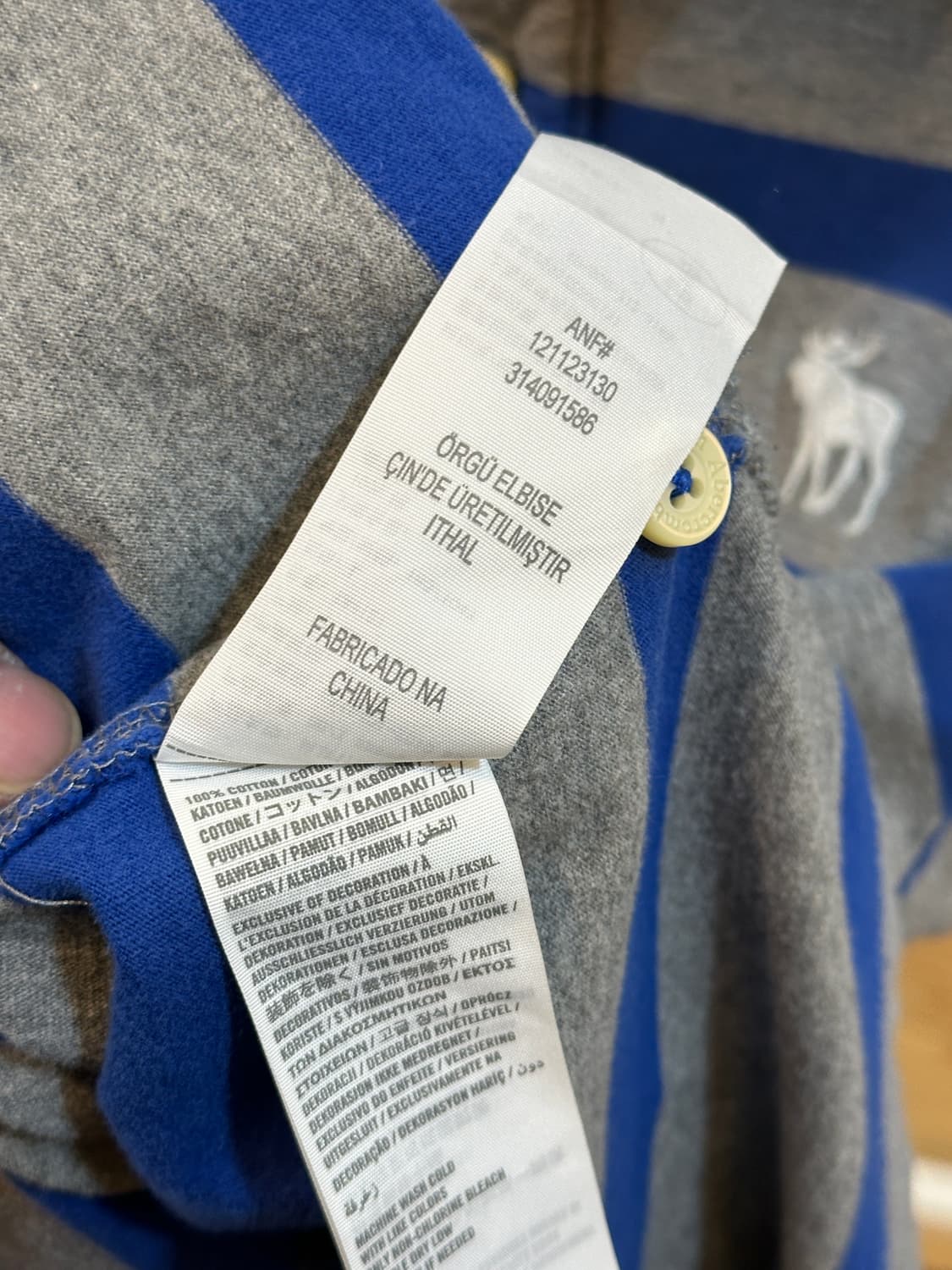 아베크롬비 스트라이프 셔츠 상품이미지8