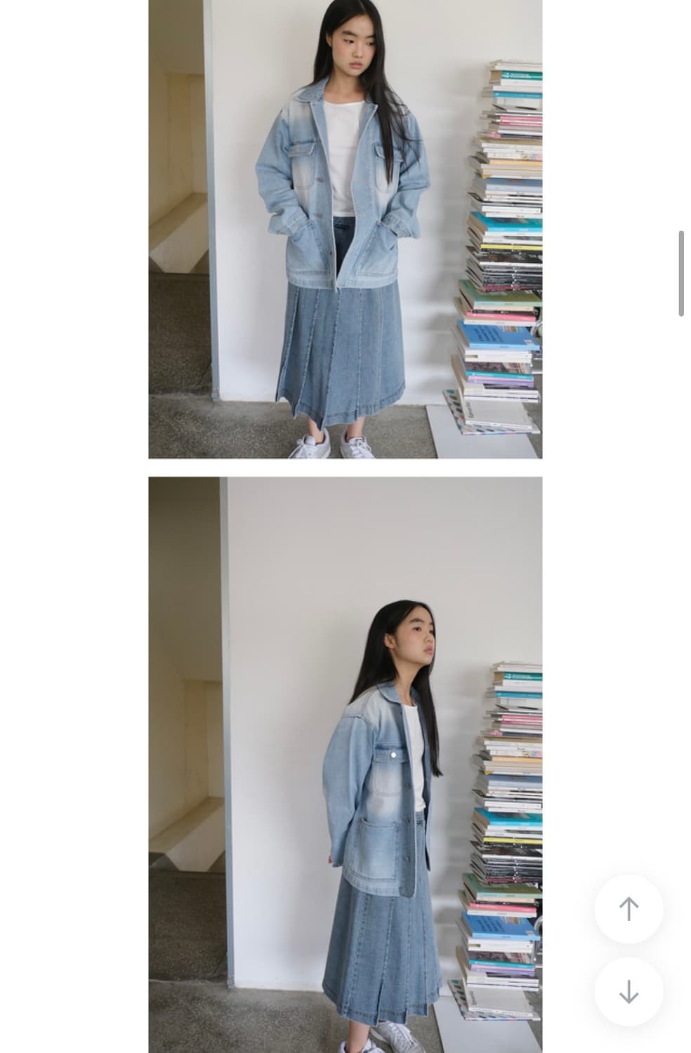 콜하그 데님스커트 상품이미지3