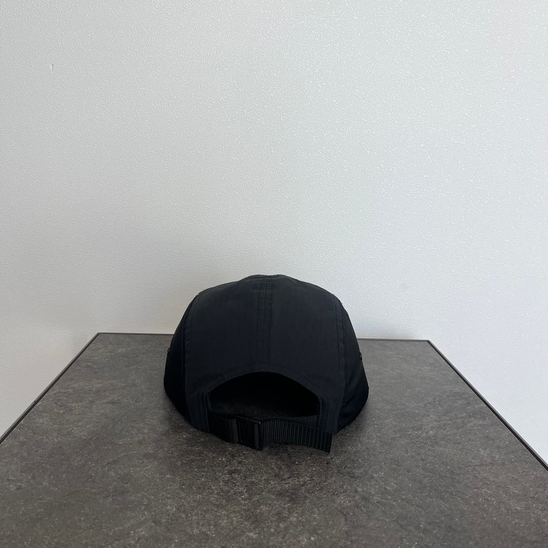(OS) 슈프림 박스로고 캠프캡 모자 24FW 왁스드 립스탑 블랙 상품이미지4