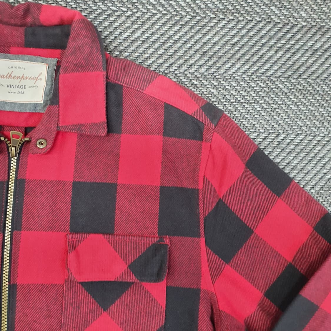 웨더프루프 셔츠형 집업자켓 남자105 상품이미지4