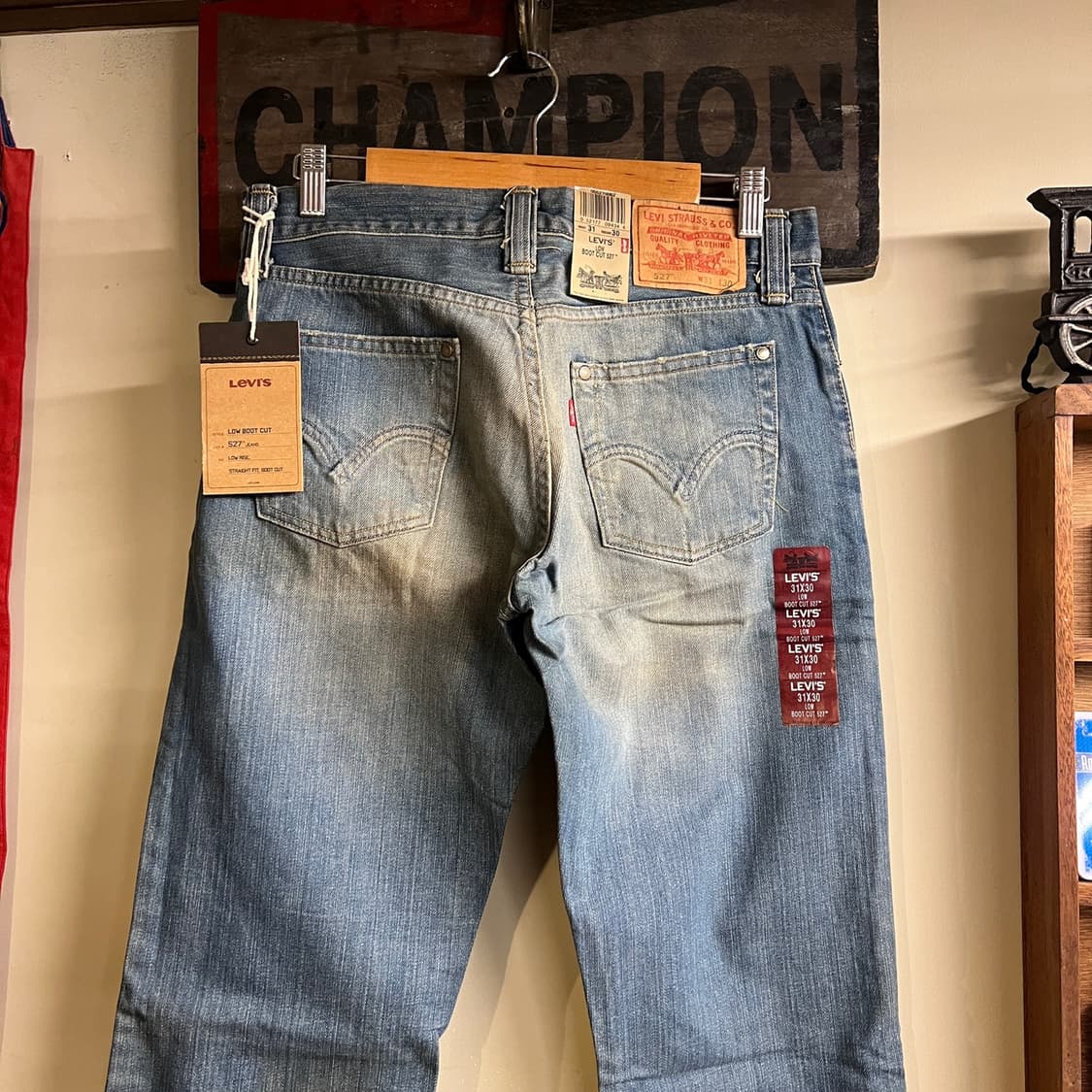 00's 리바이스 527 부츠컷 32 Size Mexico 데드스탁 상품이미지6