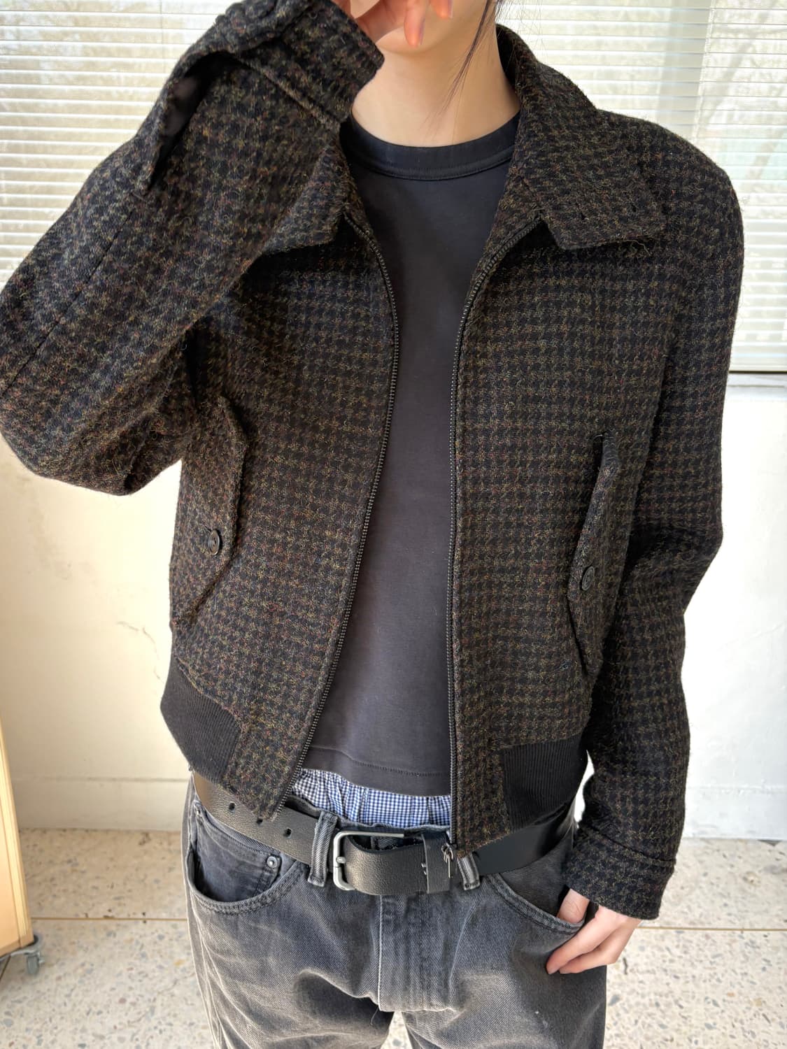 Acne Studios 해리스 트위드 자켓 상품이미지2