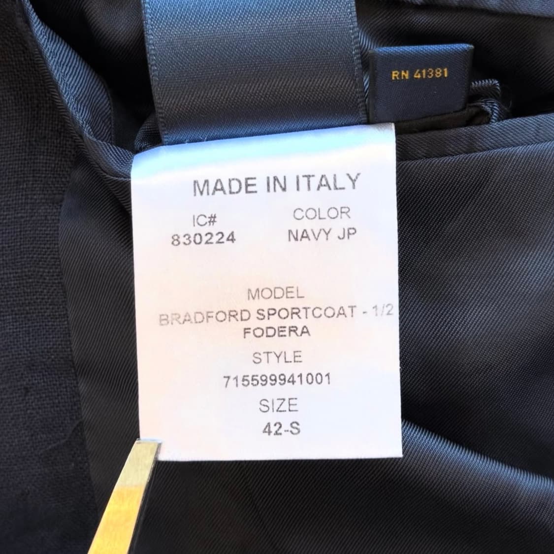 폴로 랄프로렌 실버 버튼 린넨 블레이저 상품이미지9