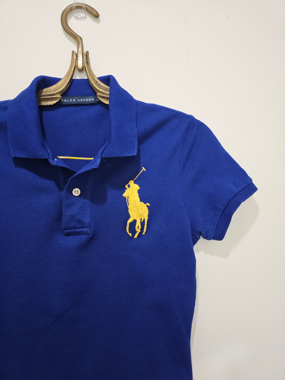Ralph Lauren 코발트 블루 빅포니 PK셔츠 상품이미지2