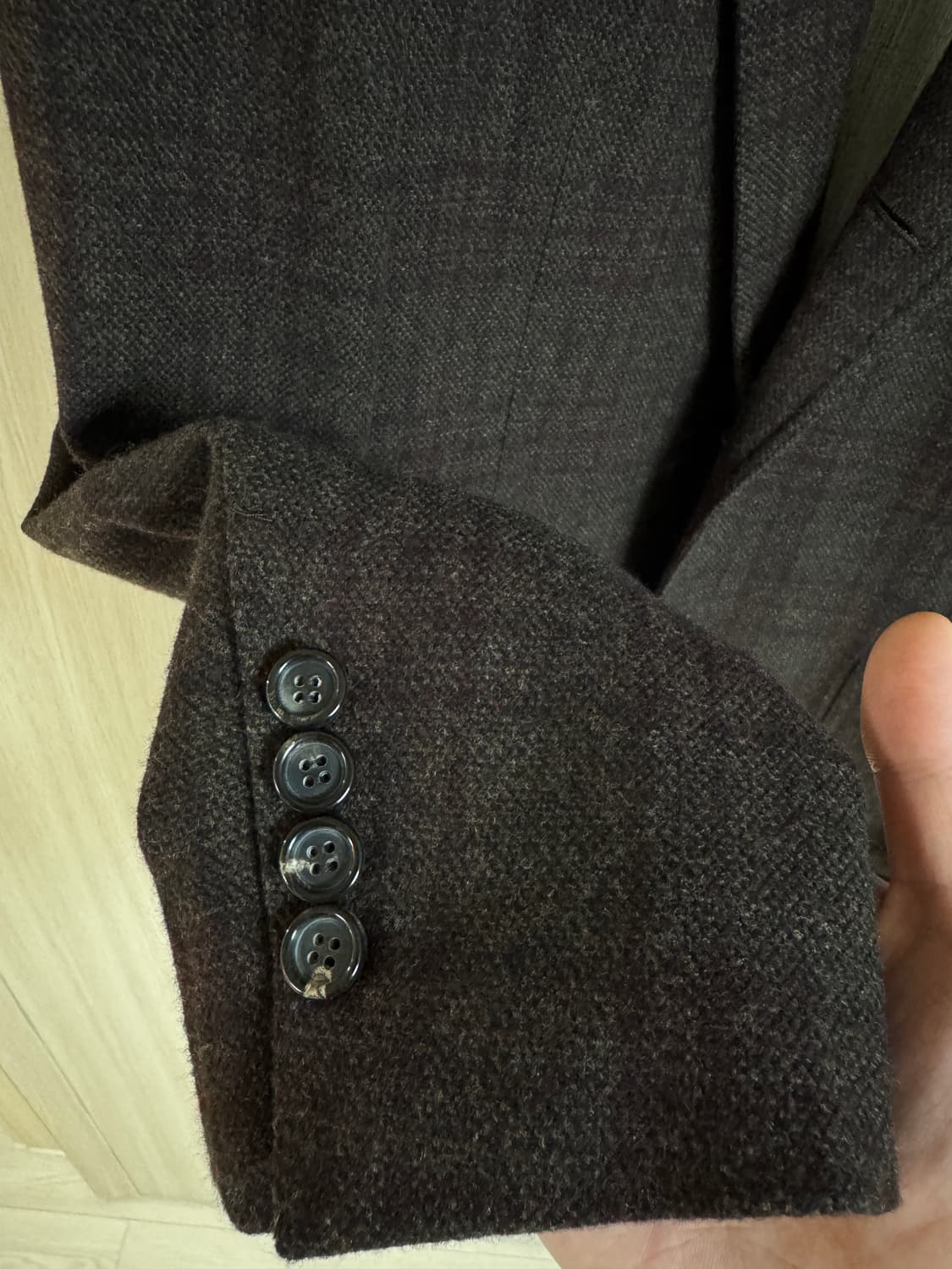 사르토리아 라르디니 글렌체크 스포츠자켓 48 상품이미지2